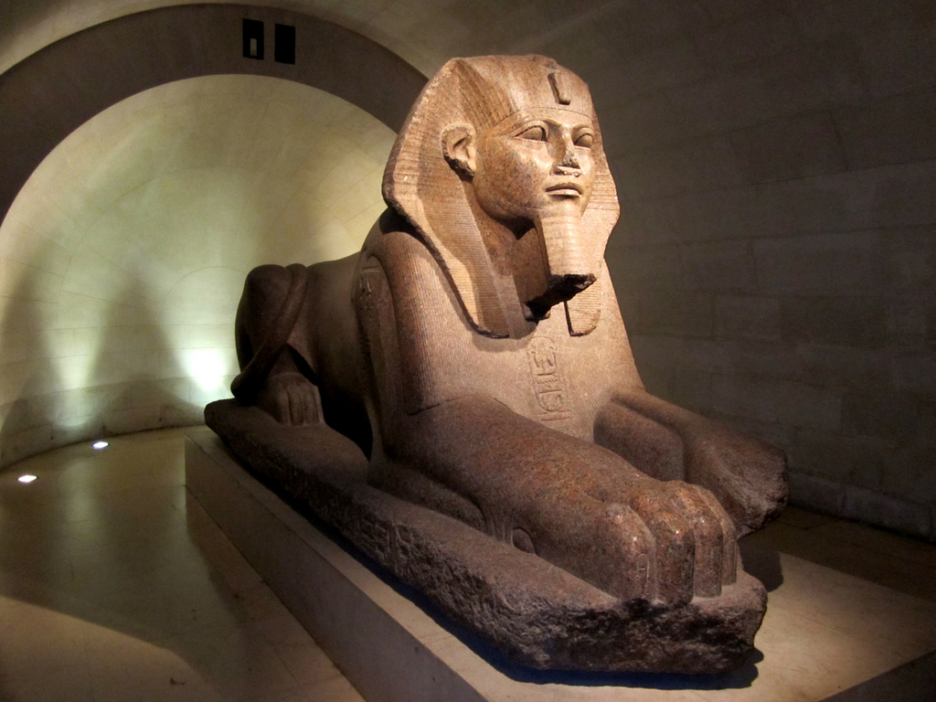Die große Sphinx von Tanis, der neuen Hauptstadt in der Spätzeit (c) wikimedia